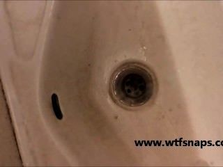 Cumming In The Sink... Or Wait?
