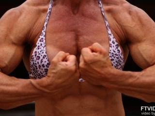 Christine Sabo Flexing