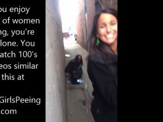 Pissing In An Alley