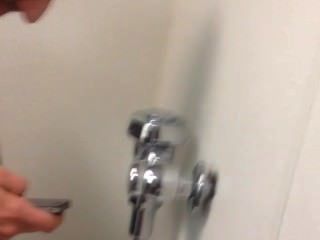 Guy Pissing At Gym