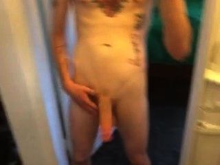 Showing Off Big Cock