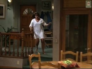 Patricia Richardson Jill Running Wearing Nightie