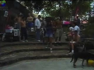 Jasmin St. Claire In A Hardcore Outdoor Gangbang